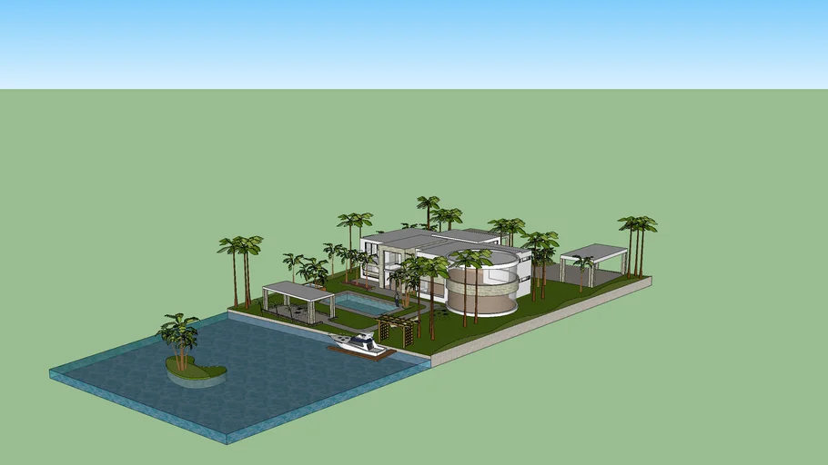 modern rich house imvu