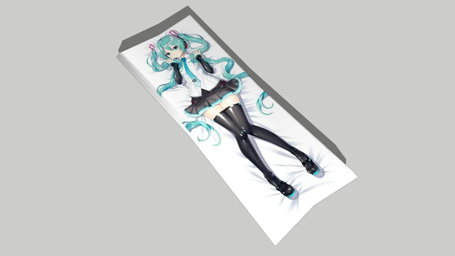 Hatsune miku body pillow 