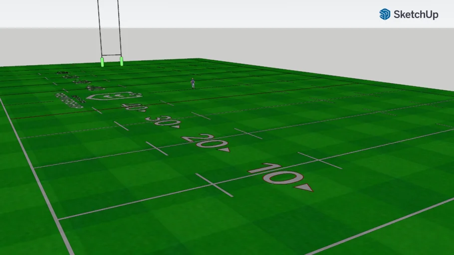 Rugby League Field - Regulation Size (NRL)