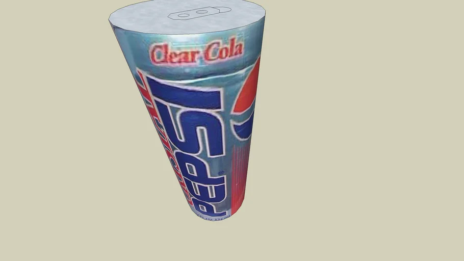 Crystal Pepsi Can