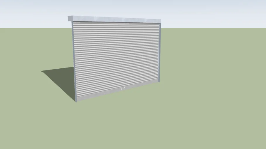 rideau métallique industriel