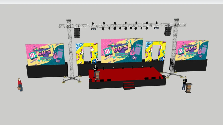 stage retro theme