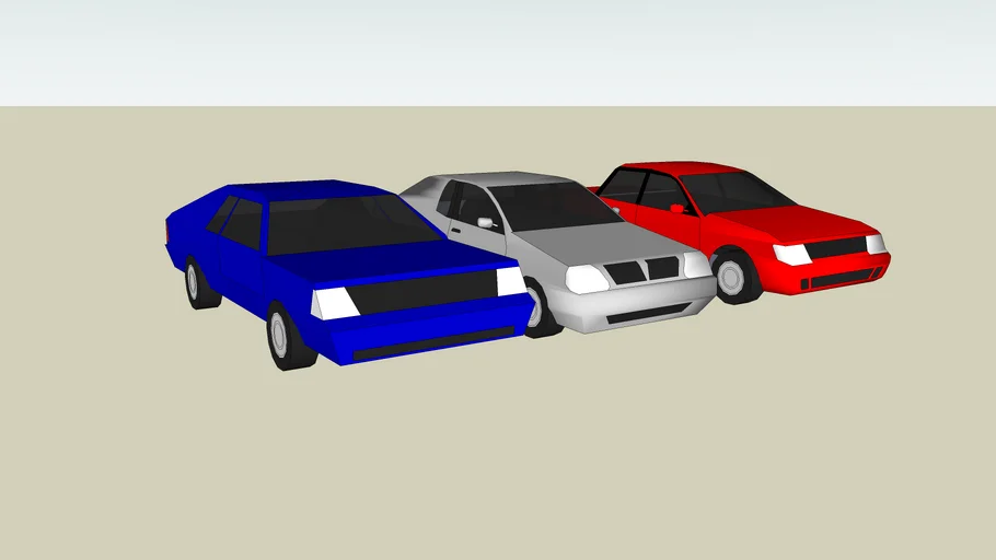 Modified Google Cars (set 1)