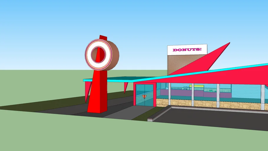 Retro Donut Shop