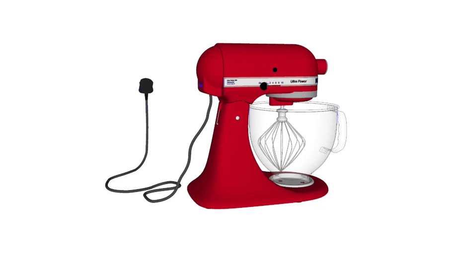 KitchenAid Artisan 4.8L Stand Mixer, Candy Apple Red