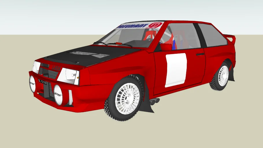 1995 Turbo-Lada Samara Rally car Gr. A