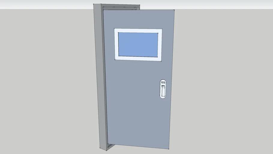 Puerta 1h visor