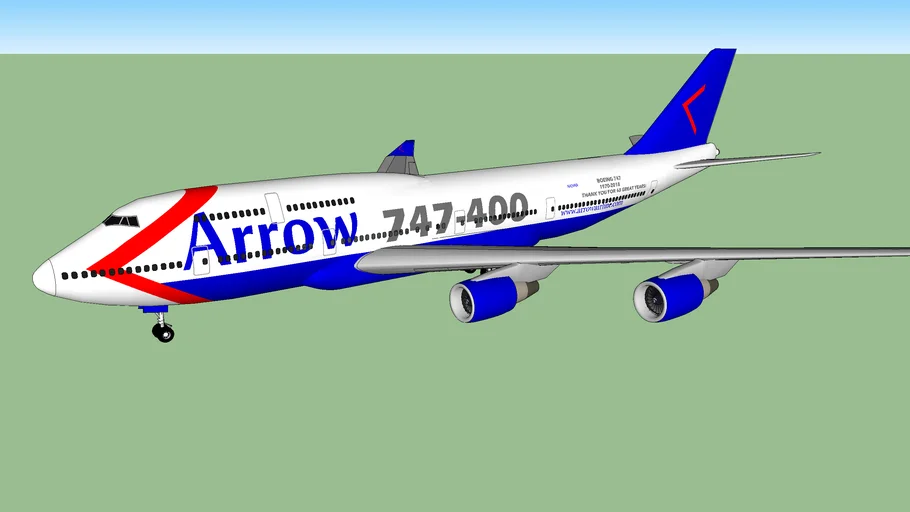 Arrow Airlines (2018[F]) - Boeing 747-4AR (Farewell Livery)