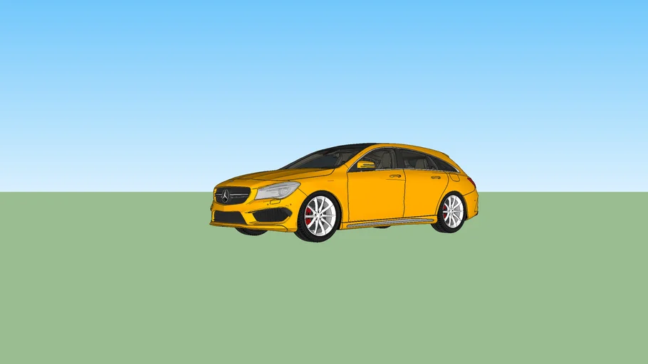 Mercedes Benz CLA Shooting Brake 2015 Custom Wheels