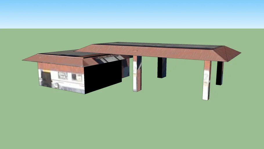 Gas Station, Los Alisos and Jeronimo, Building in Mission Viejo, CA, USA