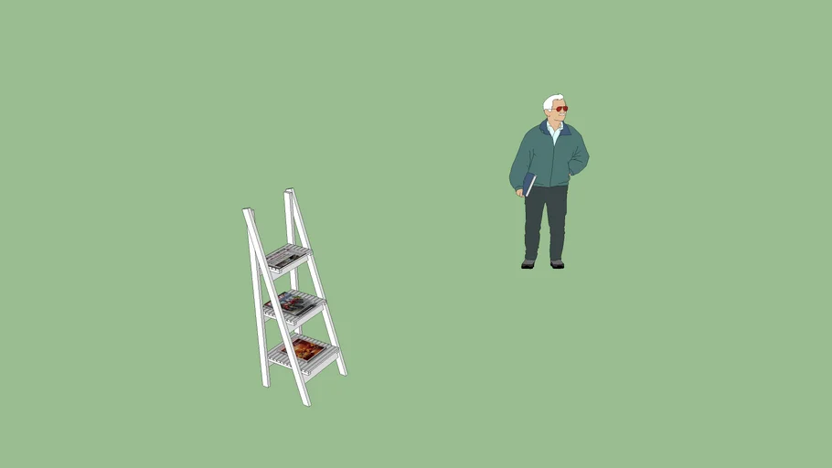 magazine rack | 3D Warehouse