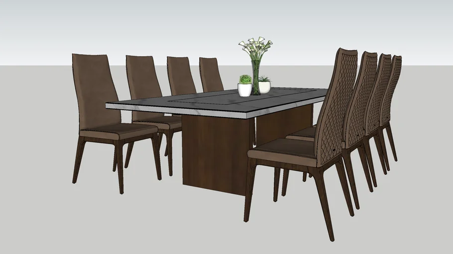 dining table + chair