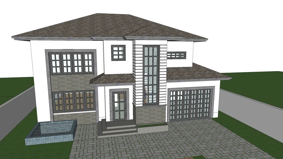 Rumah Minimalis 2 lantai