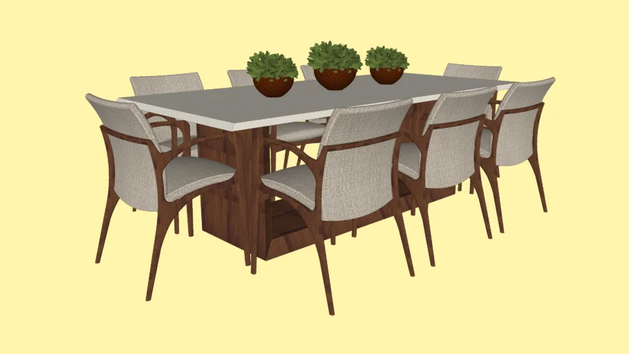 Mesa de Jantar 8 lugares