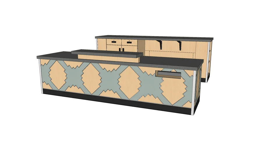 School Library Desk