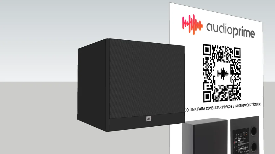 Subwoofer Ativo JBL Stage A100P 10'' 150W / 300W