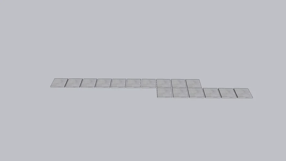 Paver Path, 2x2 Pavers