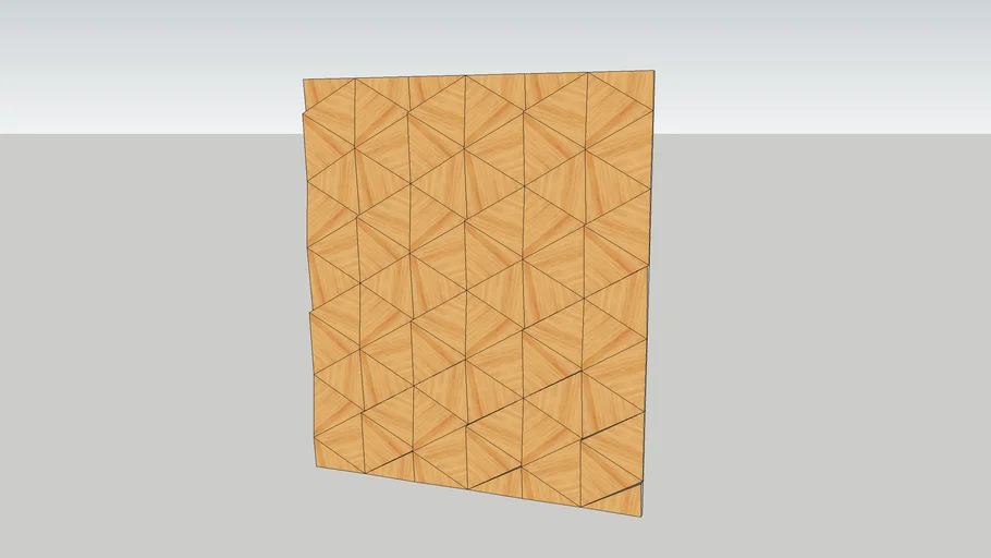 Wall Panel 3D Hexagonal