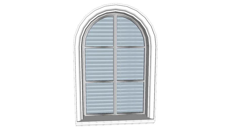 VENTANA DE ALUMINIO DE (1 M X 1.60 M)