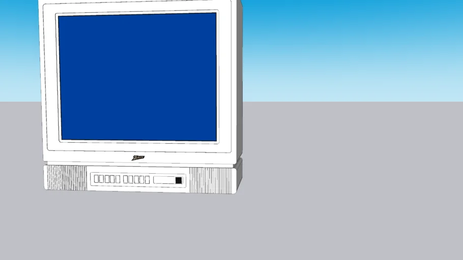 Zenith - Sentry 2 - CRT TV (common chassis) (white)