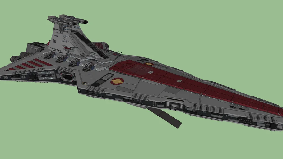 Venator Star Destroyer (Composited)