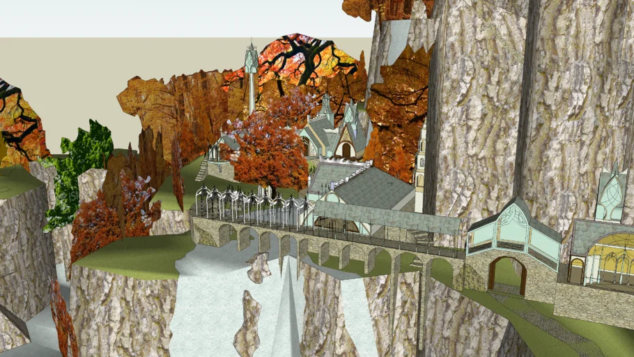 LORD OF THE RINGS  RIVENDELL