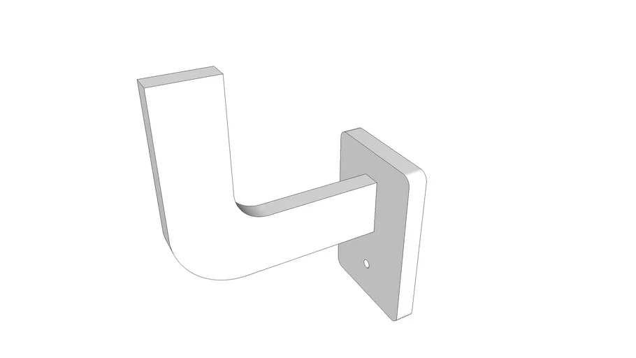 Plasma Cut Wall Mount Bracket (Custom)