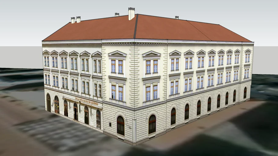 New Zsótér House, Klauzál Square - Szeged