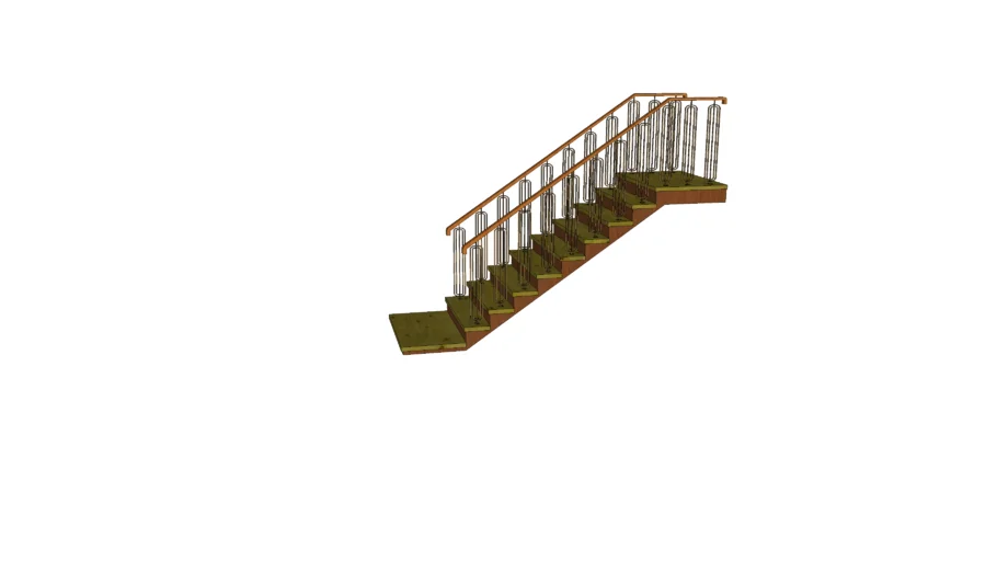 WOOD STAIR