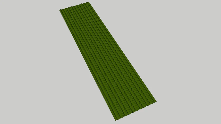 Chapa trapezoidal 4m