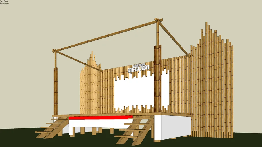 bamboo stage