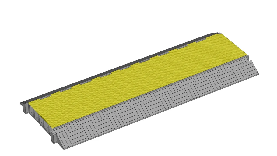 Protetor de Cabos 5 canais (Passacabos)