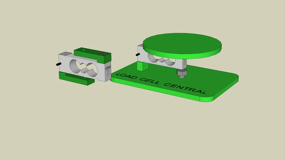 Load cell mounting examples