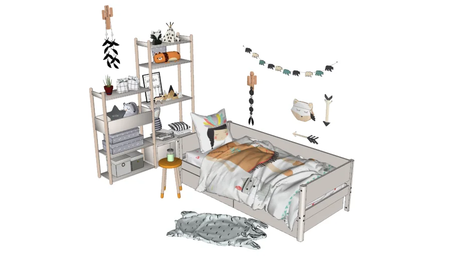 Bed Children's furniture and accessories