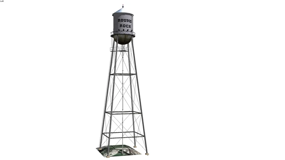 Round Rock Water Tower - Koughan Memorial Park