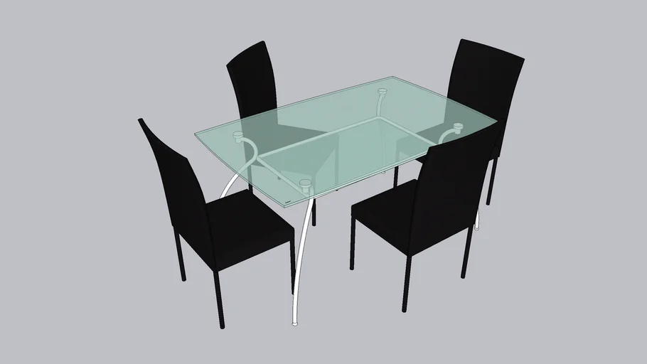 Mesa de vidrio