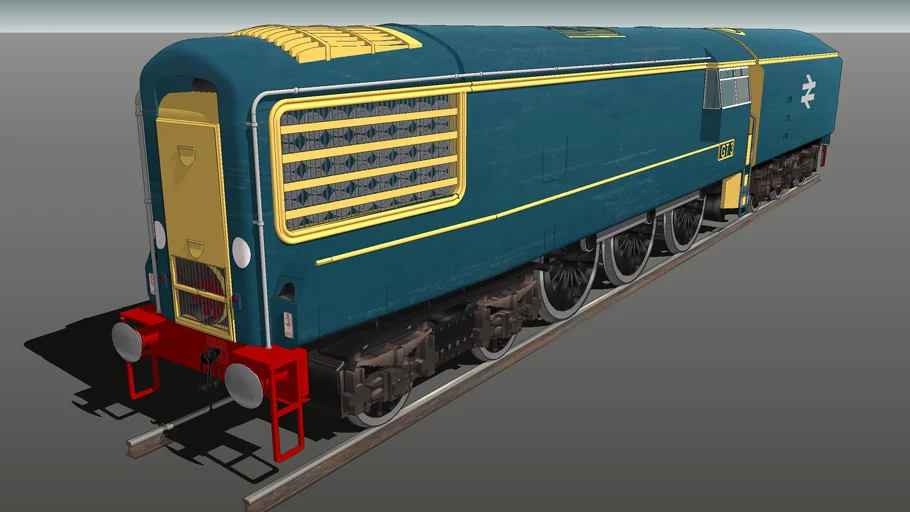 "- Locomotives - by Mylyn BR... "GT 3".. GAS TURBINE... .Weathered...