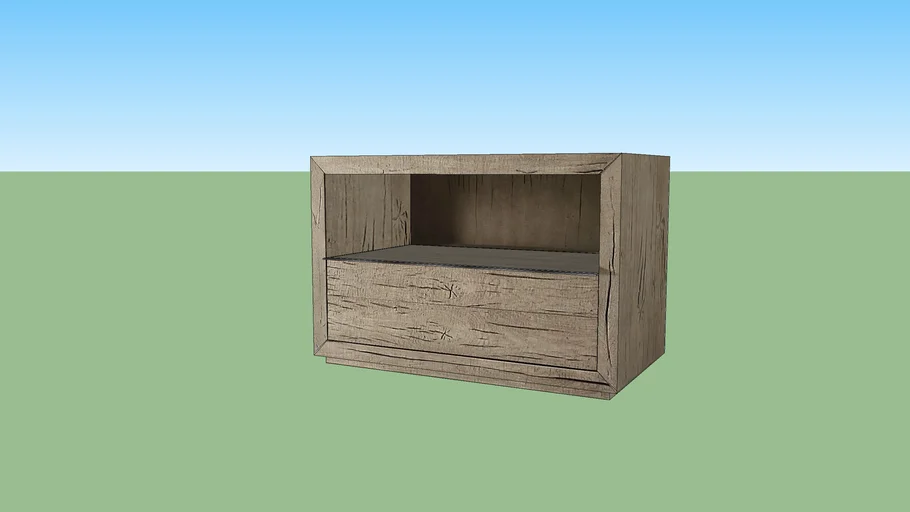 Restoration Hardware - ASPEN FRENCH OAK 36" OPEN NIGHTSTAND