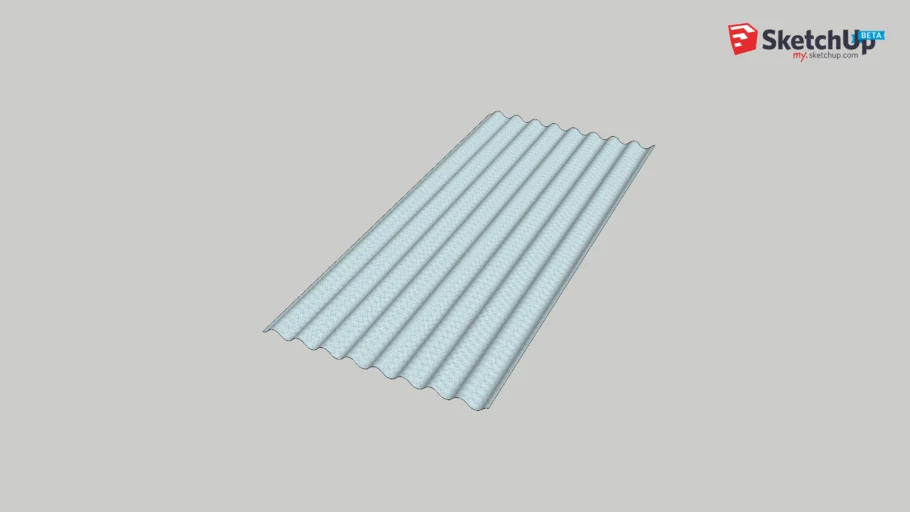 CORRUGATED POLYCARBONATE SHEET