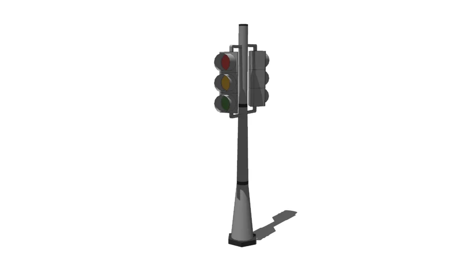 Grey Traffic Light