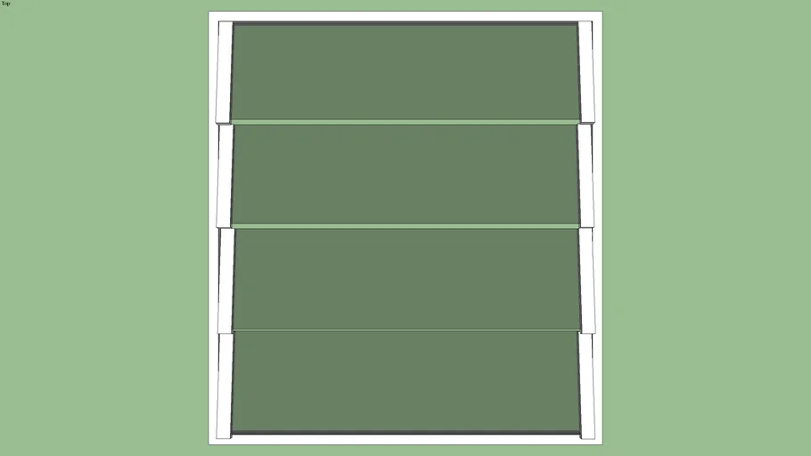 Windows 4 Panel Slant | 3D Warehouse
