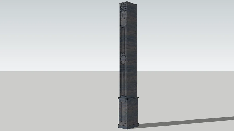 wood column