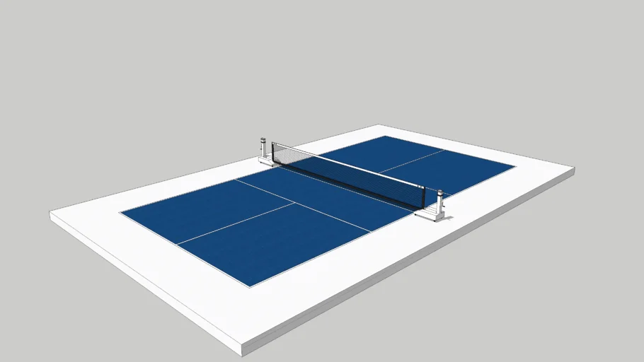Pickleball light blue