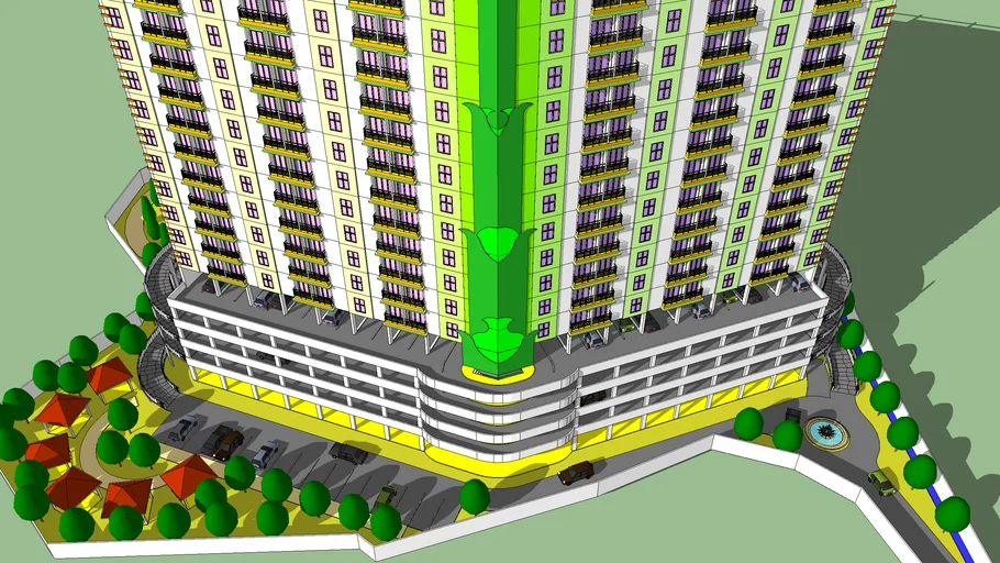 Site Plan Apartemen