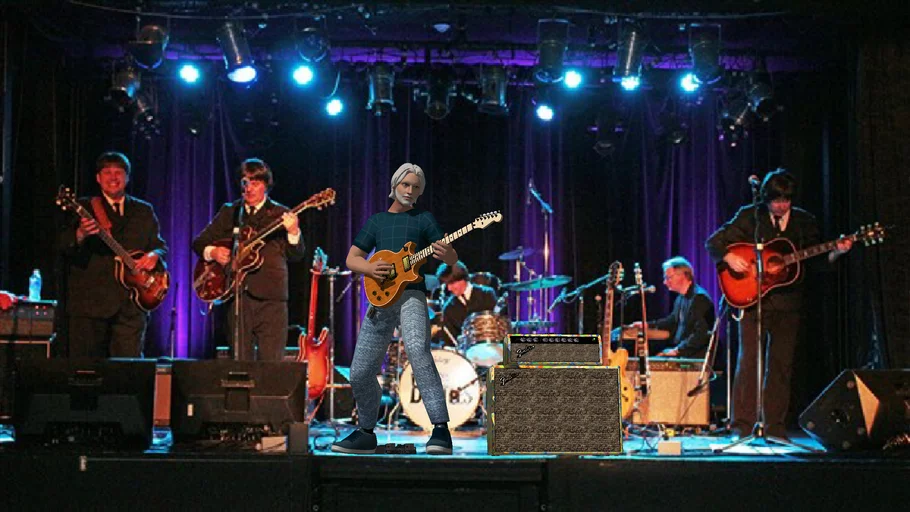 Fendson Guitar + FenderBandMaster