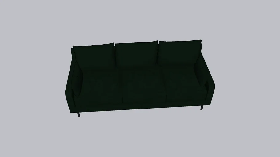 ciemno zielona sofa Mazzini Sofas freesia 215