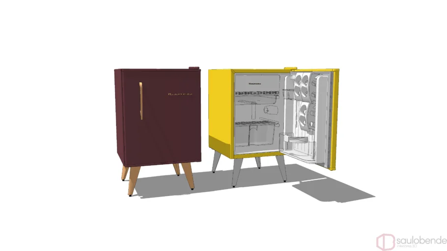Eletrodoméstico - Frigobar Brastemp Retrô