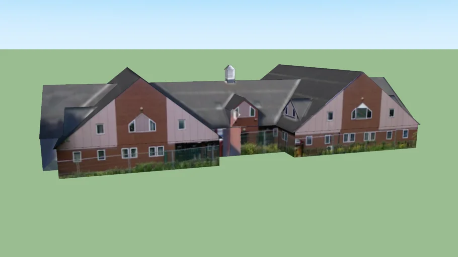 Building in St James's Hospital, Leeds District, UK