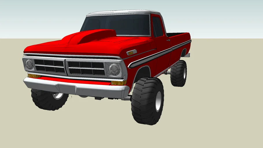 Ford Pulling Truck