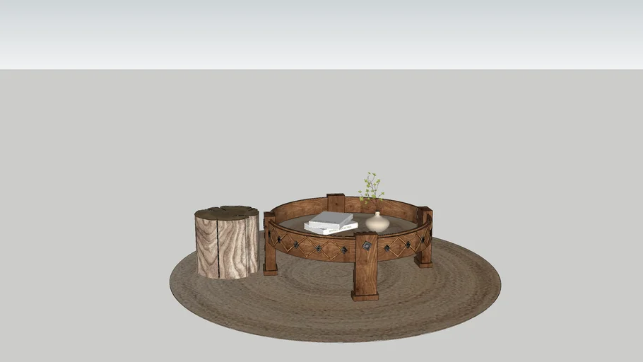 Antique Coffee Table -1